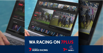 Live graphics and real data display in STREAMING / FAST CHANNEL | Production services. Full service, hardware-free broadcast graphics solutions. Systems can be designed for either manual operation and/or full automation. Offering extends to both graphics and vision switching services. Customised styling and designs to meet branding and sponsorship objectives. Promo still for WA Racing on 7Plus streaming platform.
