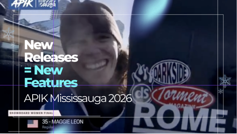 Apik Snowboarding tour new release slide