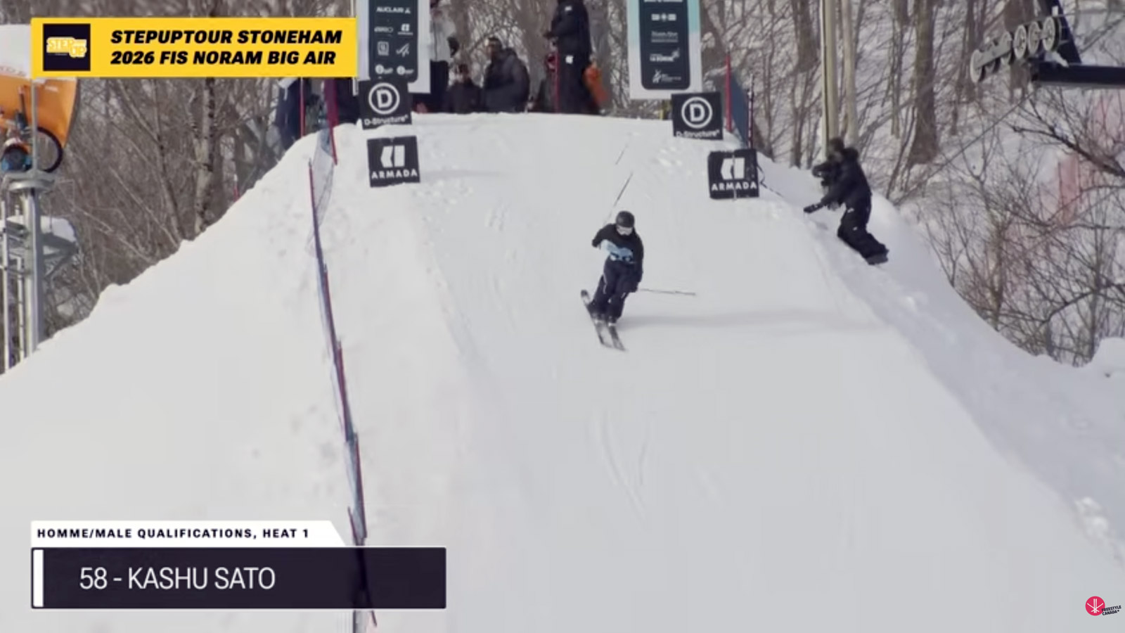StepUp Tour Stoneham — Real-Time Data for FIS Slopestyle Big Air